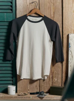 imogene + willie 3/4 Knit Raglan In Black| Shirts|Jackets