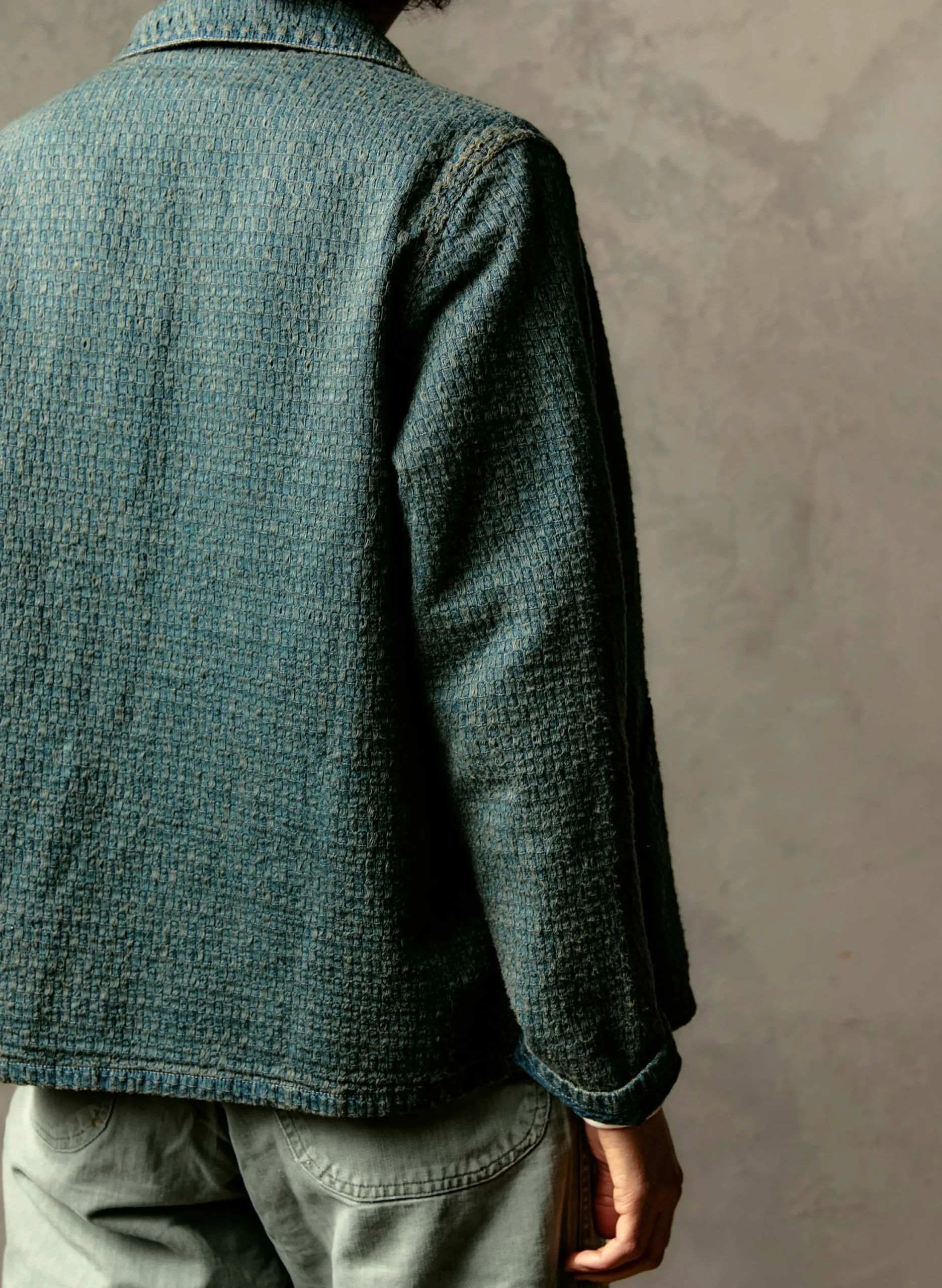 imogene + willie Agnes Jacket In Woven Indigo|Women Jackets