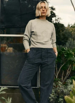 imogene + willie Blake Military Trouser In Black|Women Pants & Shorts