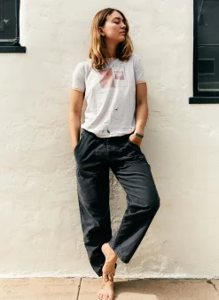imogene + willie Blake Military Trouser In Black|Women Pants & Shorts