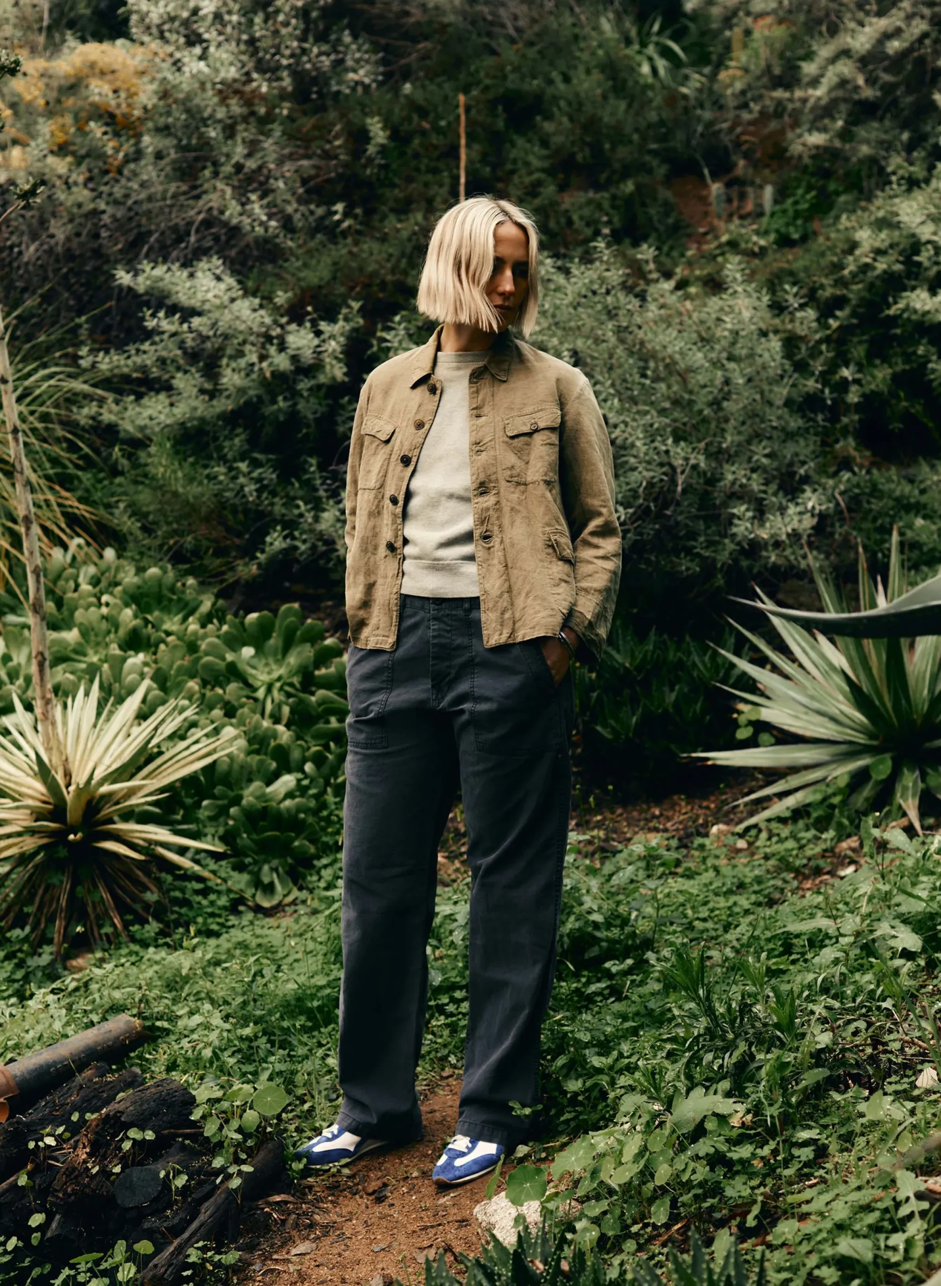 imogene + willie Blake Military Trouser In Black|Women Pants & Shorts