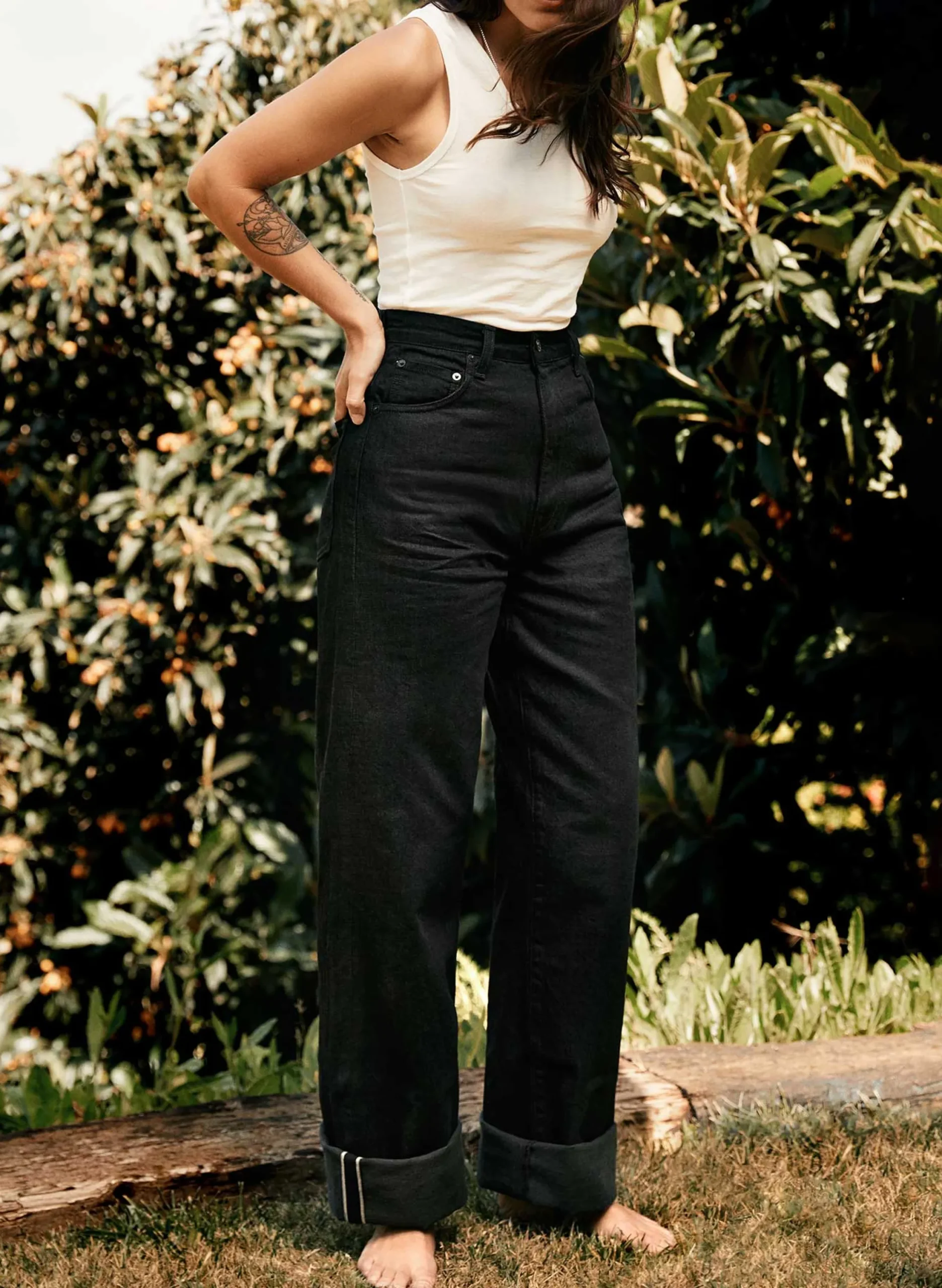 imogene + willie Catherine Black Selvage Rinse|Women Denim