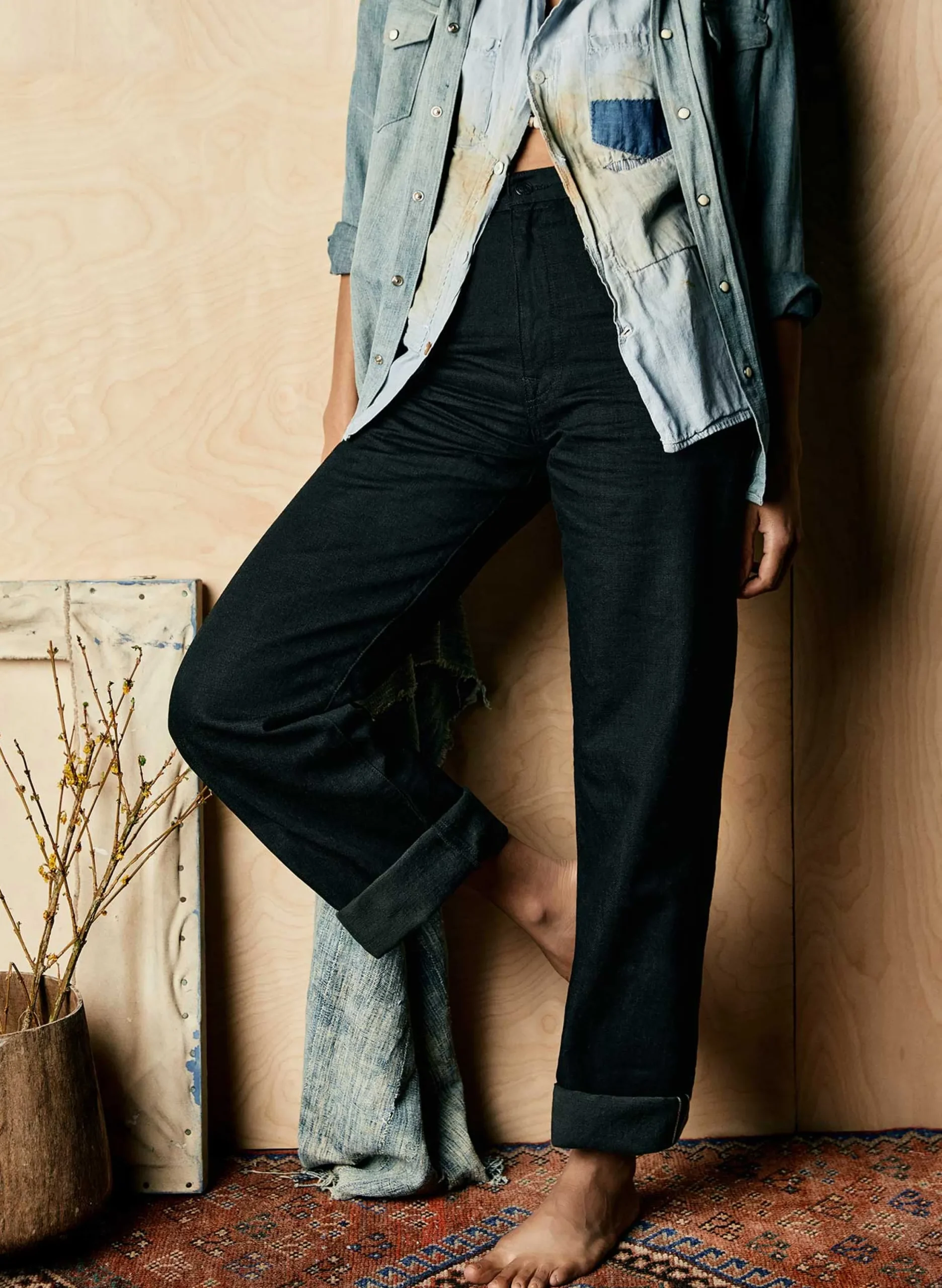 imogene + willie Catherine Black Selvage Rinse|Women Denim