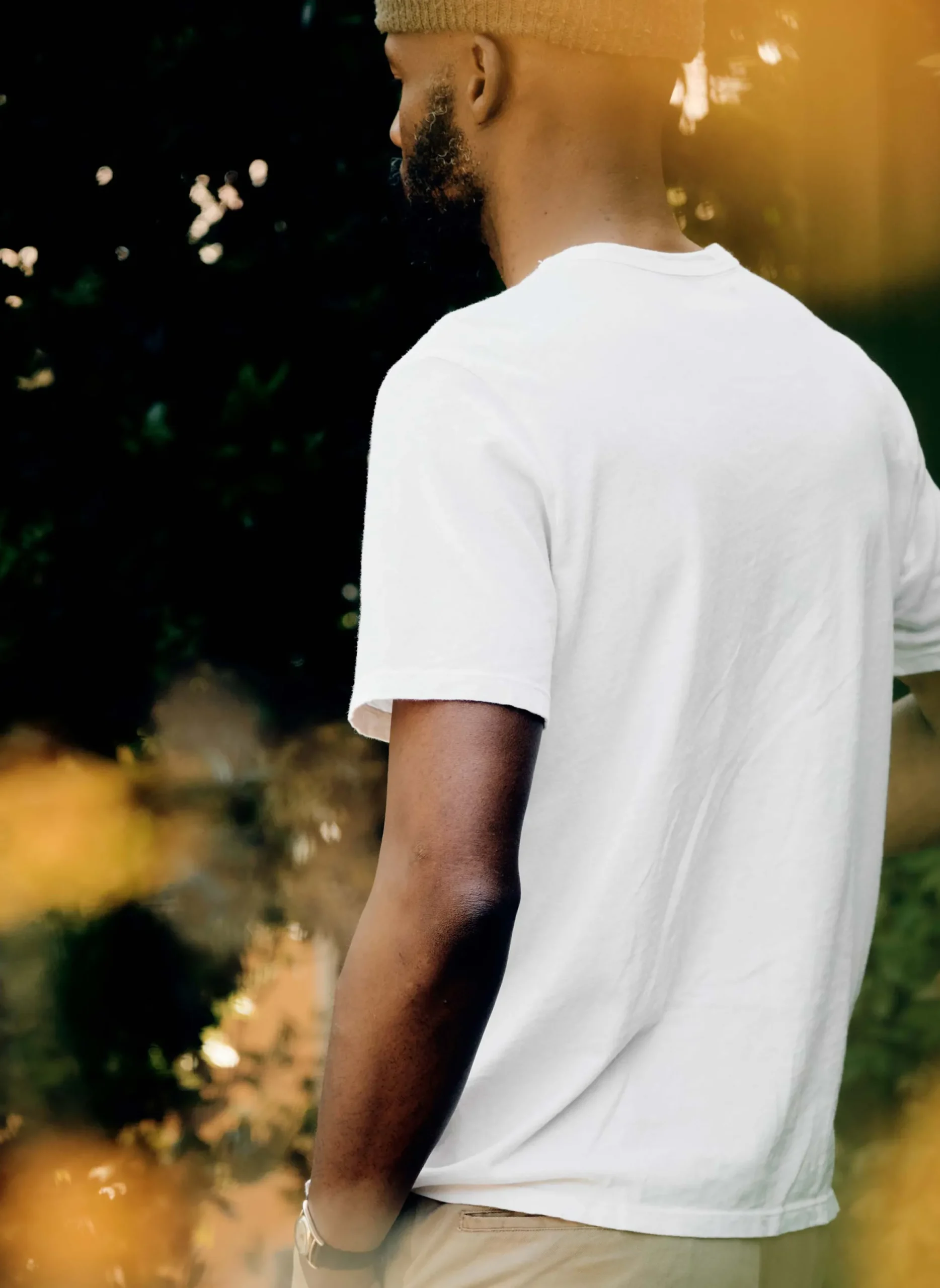imogene + willie Classic Knit Vintage White Crew| T-Shirts