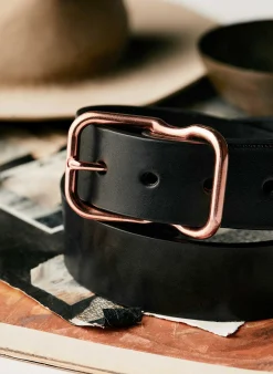 imogene + willie Emil Erwin Signature Belt Black|Women Accessories|Accessories