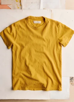 imogene + willie Gold Knit Midweight Crew| T-Shirts