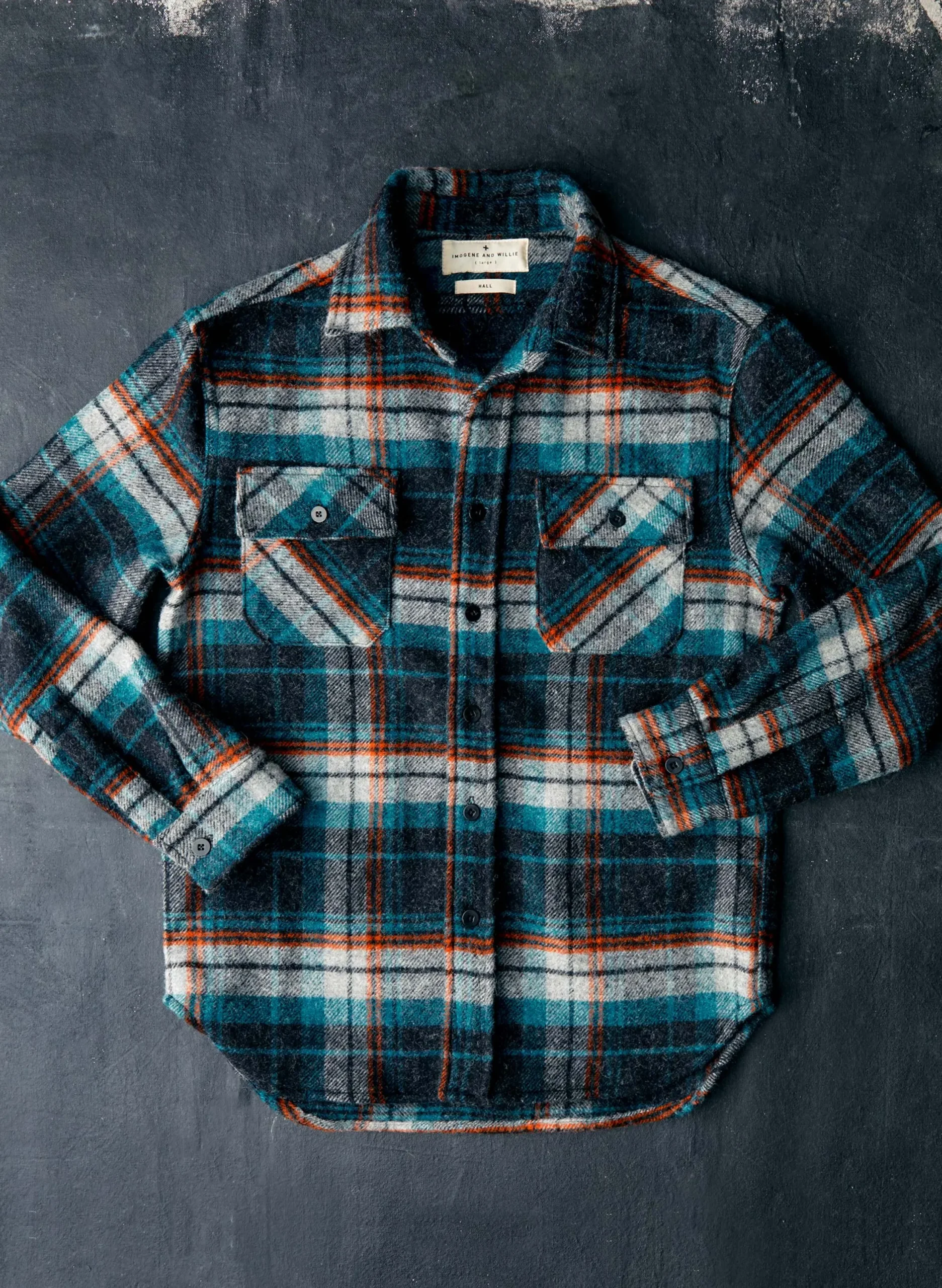 imogene + willie Hall Cpo In Townsend Plaid| Shirts