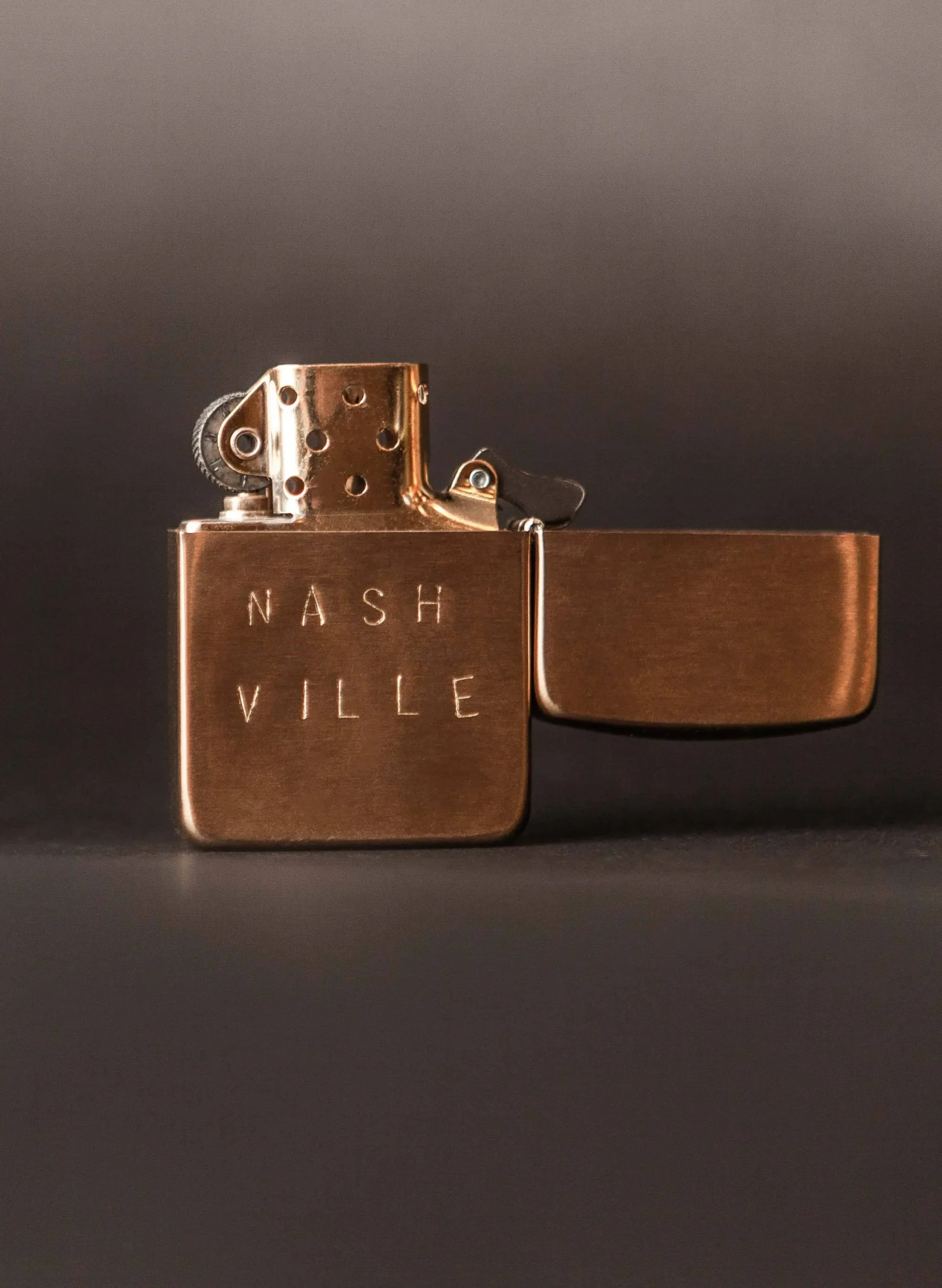imogene + willie Hand Stamped "nashville" Zippo|Women Home Goods|Home Goods