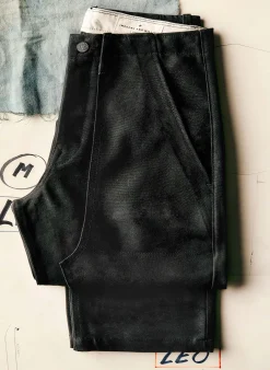 imogene + willie Hencye Canvas Workpant In Black| Pants & Shorts