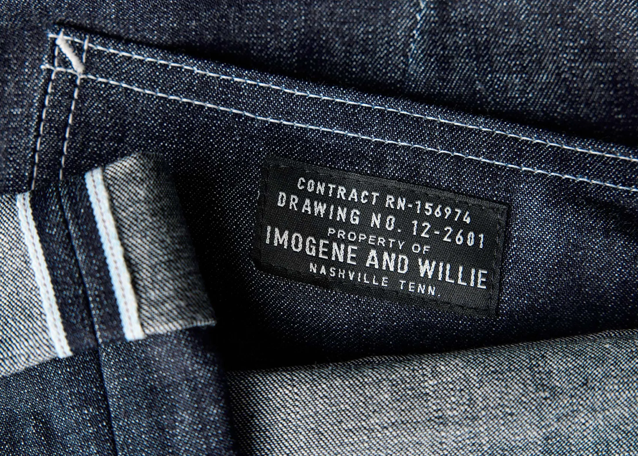 imogene + willie Hencye Indigo Rigid| Denim