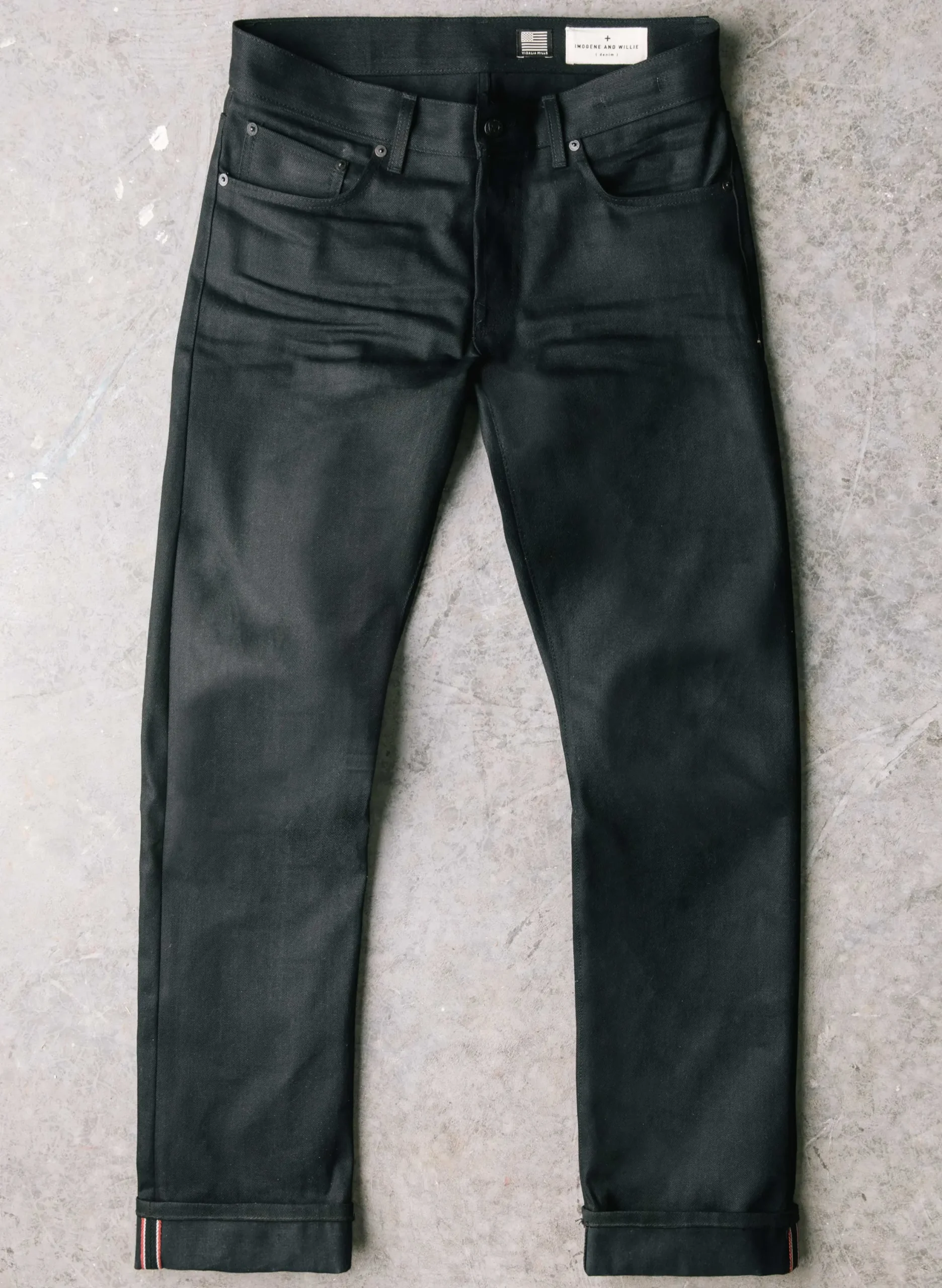 imogene + willie Henry Black Rigid Usa Lot 1| Denim
