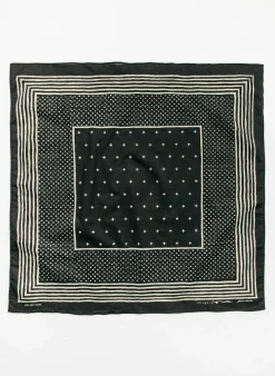 imogene + willie I+w Vintage Black Bandana V2|Women Accessories|Accessories