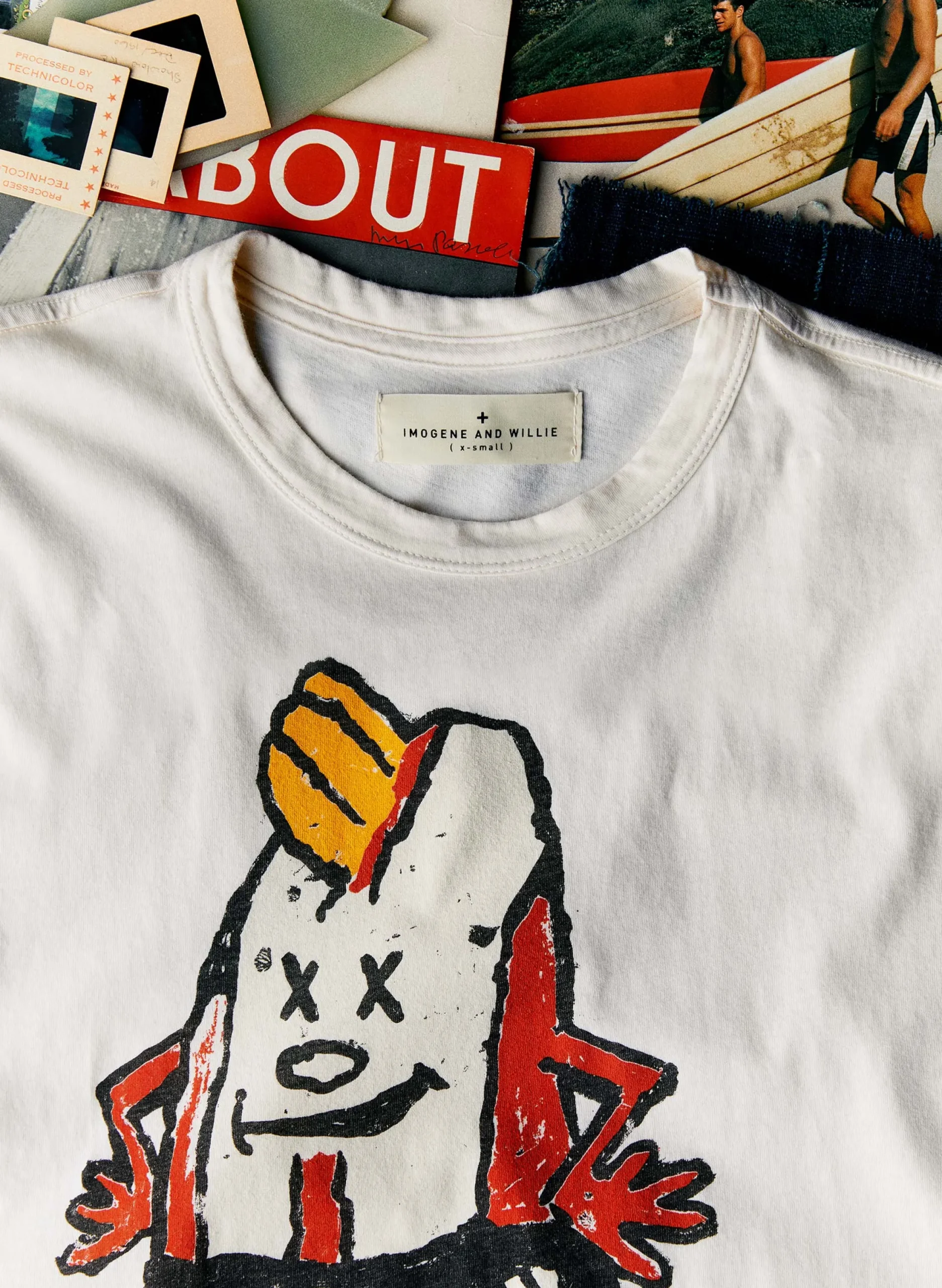 imogene + willie I+w X Birdwell "birdie" Tee|Women Graphic Tees|Graphic Tees