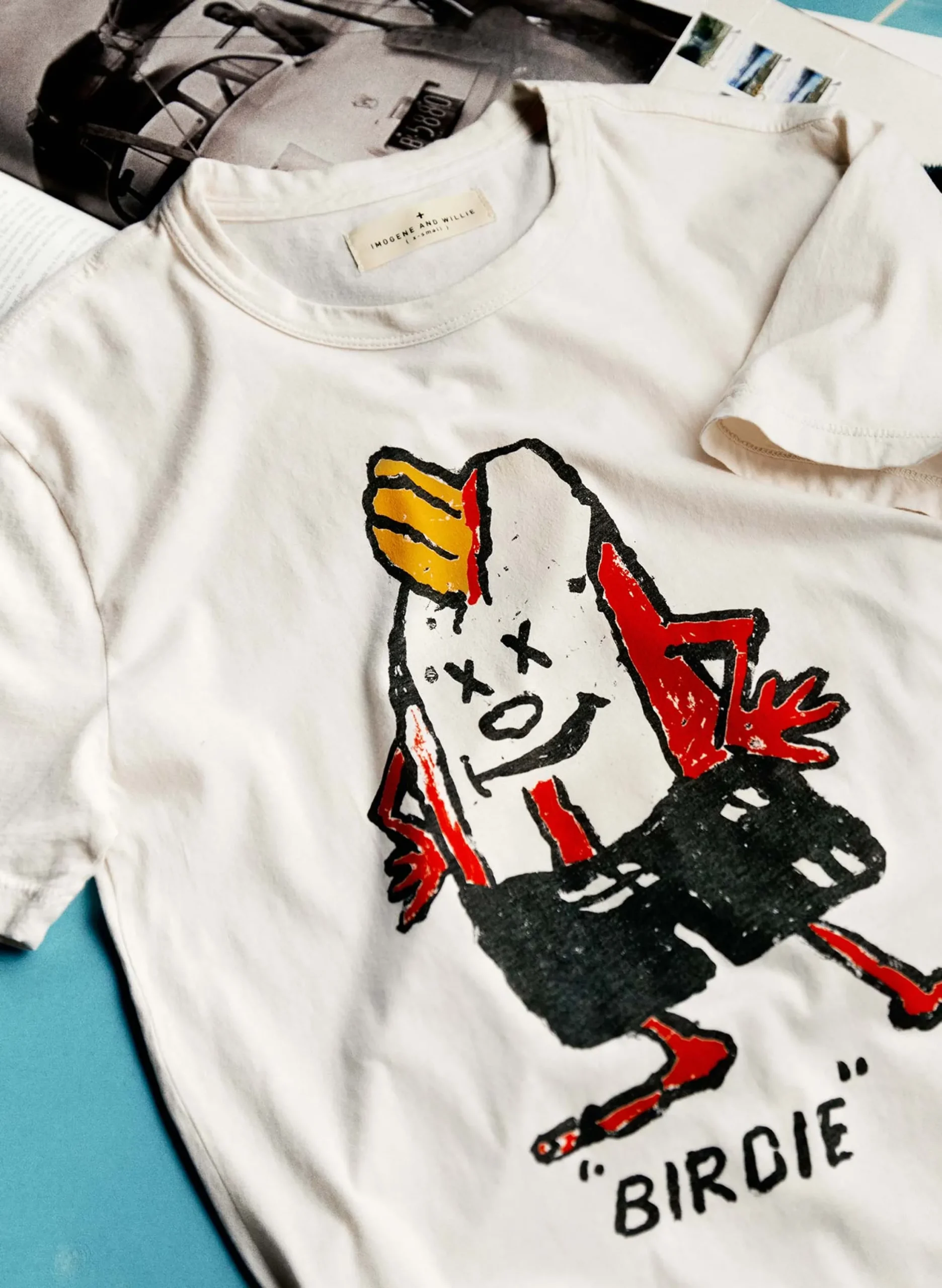imogene + willie I+w X Birdwell "birdie" Tee|Women Graphic Tees|Graphic Tees