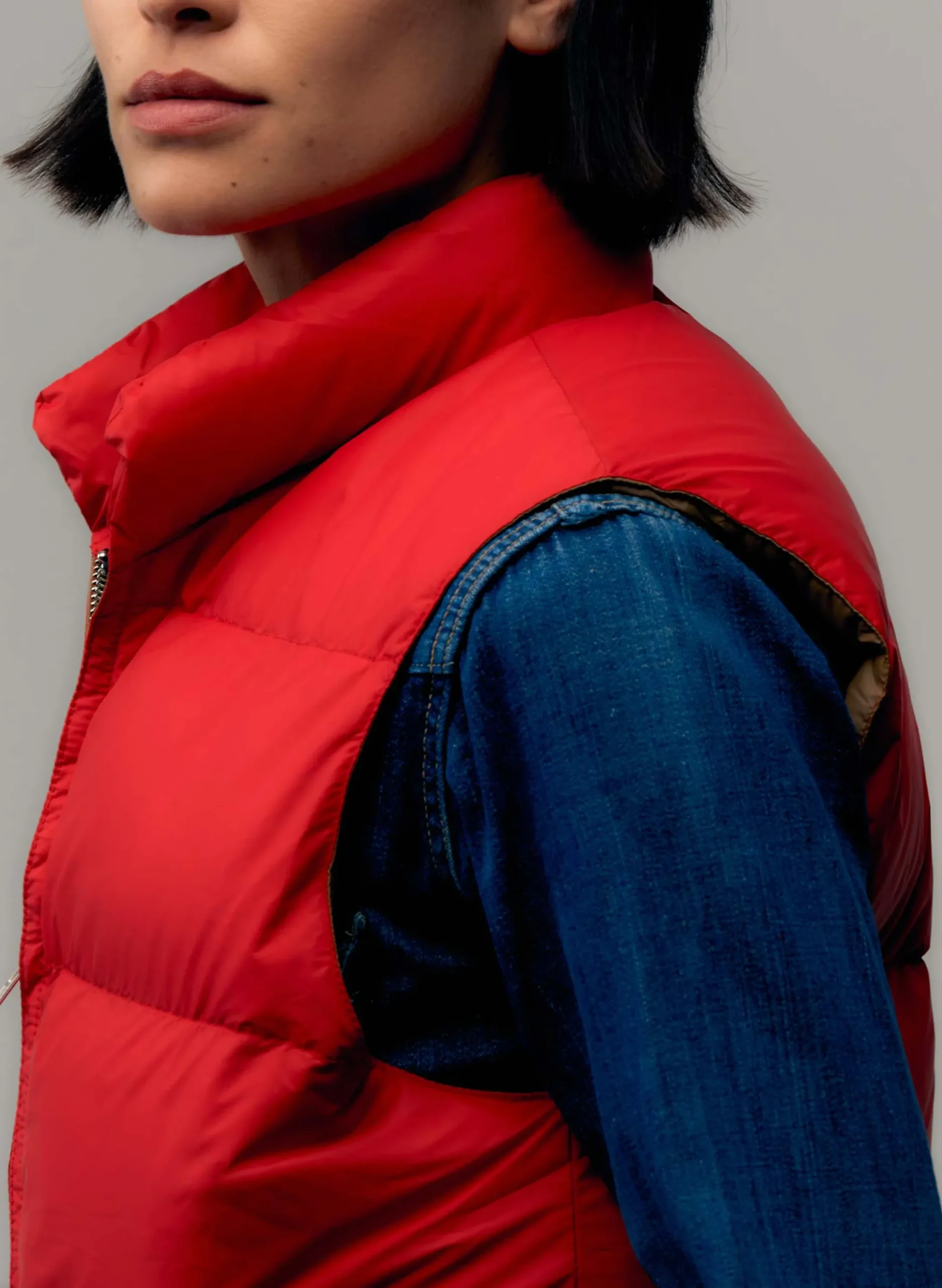 imogene + willie I+w X Crescent Down Works Northwest Vest|Women Jackets|Jackets