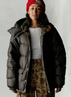 imogene + willie I+w X Crescent Down Works Camo Lined Parka|Women Jackets|Jackets