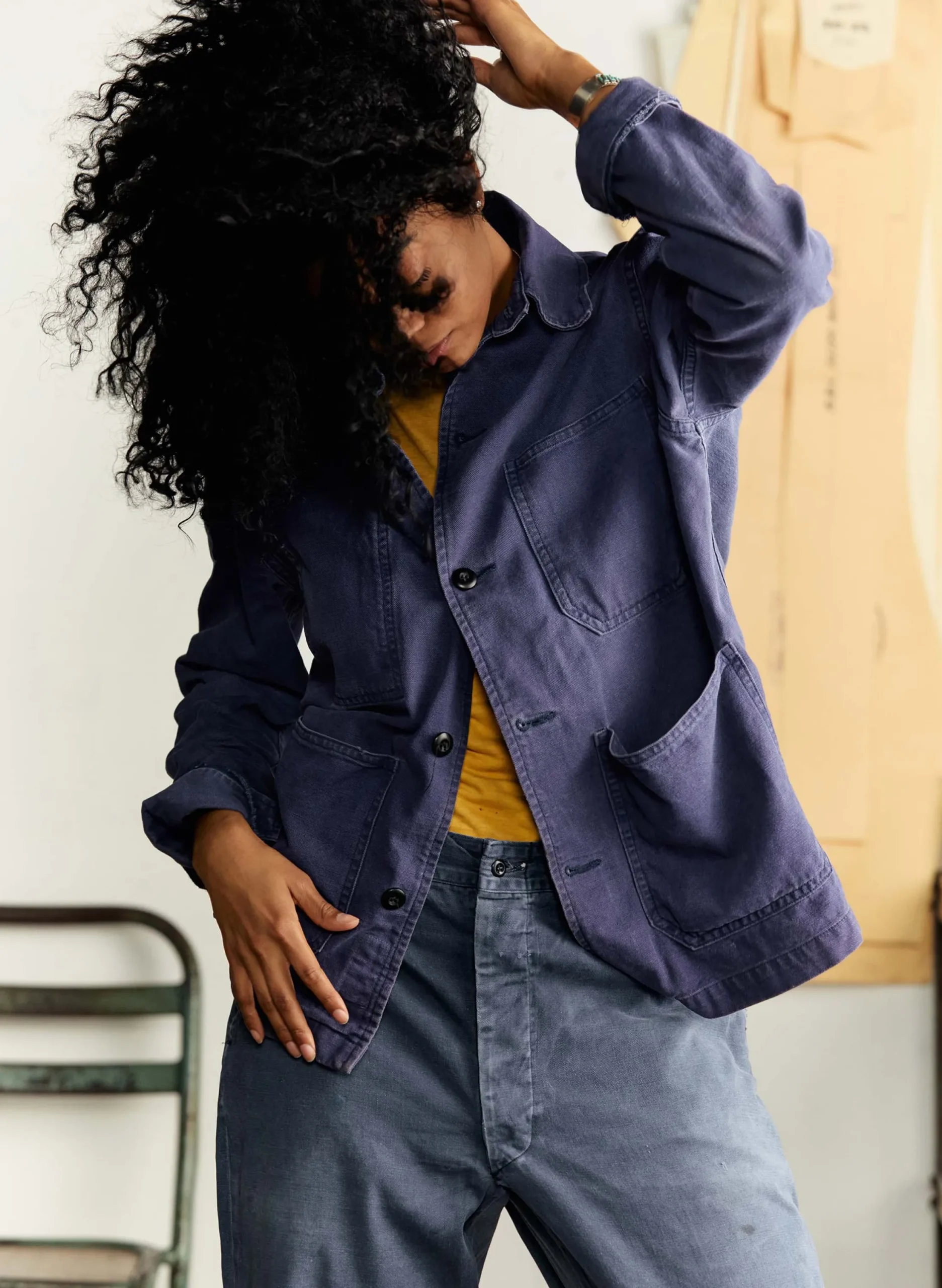 imogene + willie Jack Jacket French Blue|Women Jackets|Jackets