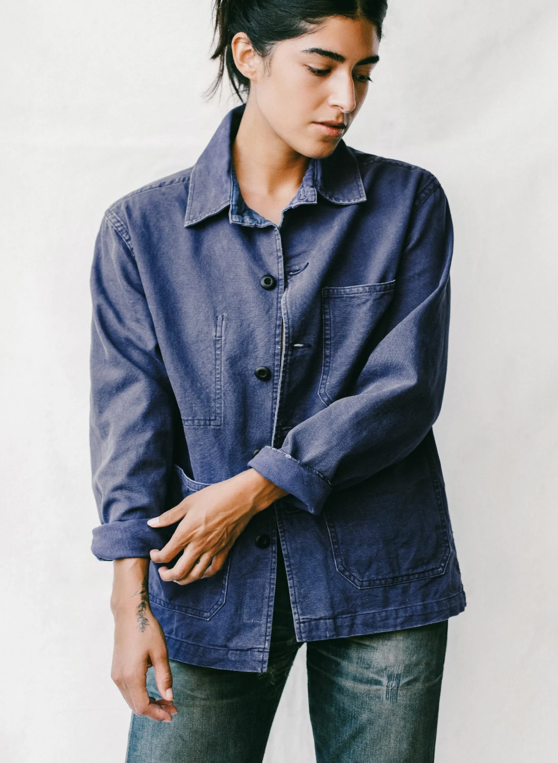imogene + willie Jack Jacket French Blue|Women Jackets|Jackets