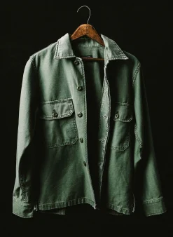 imogene + willie Military Shirt Jacket In Fatigue Green|Women Shirts|Shirts