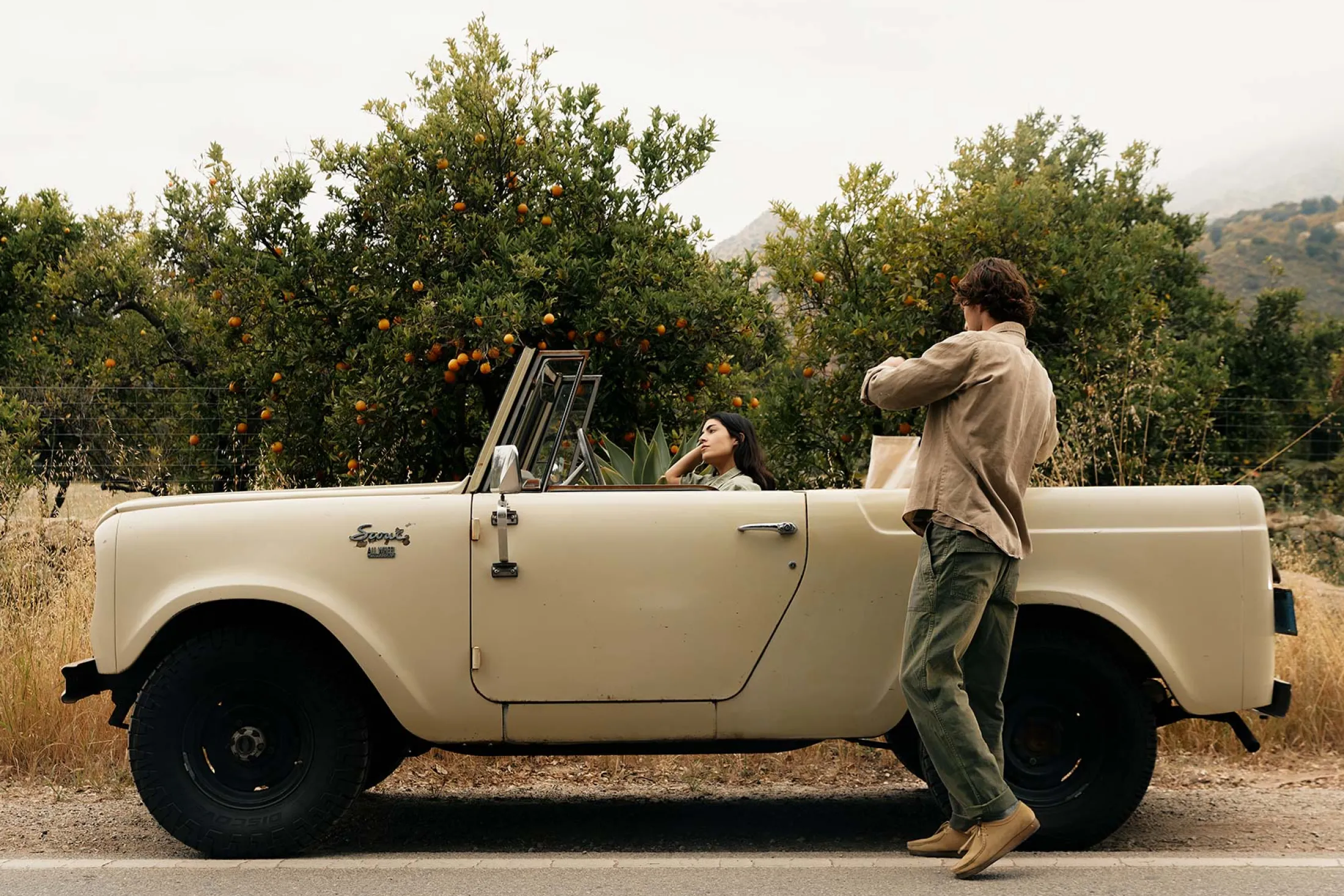 imogene + willie Oliver Military Trouser In Olive| Pants & Shorts