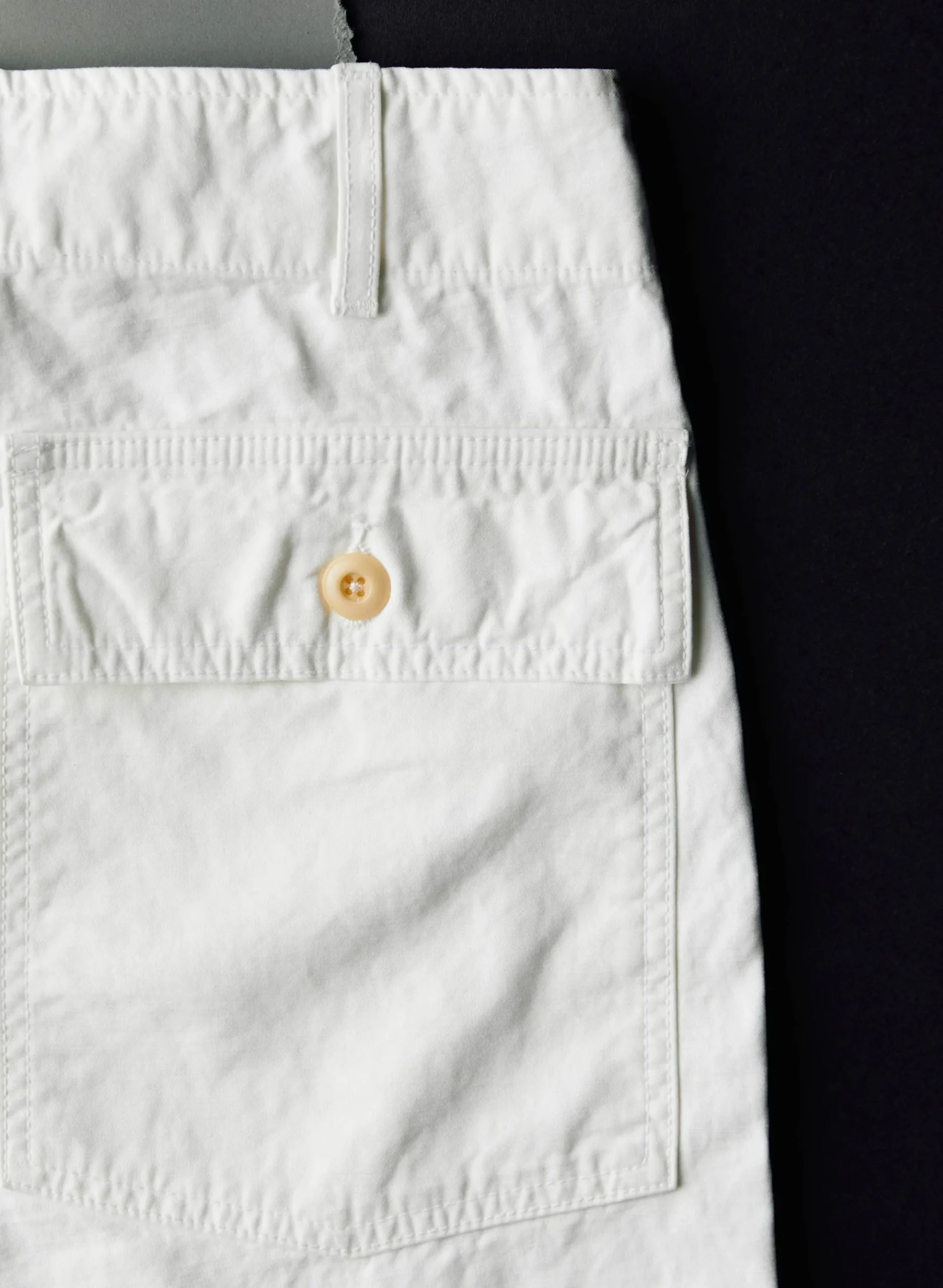 imogene + willie Oliver Military Trouser In White| Pants & Shorts