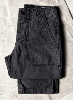 imogene + willie Oliver Military Trouser In Black| Pants & Shorts