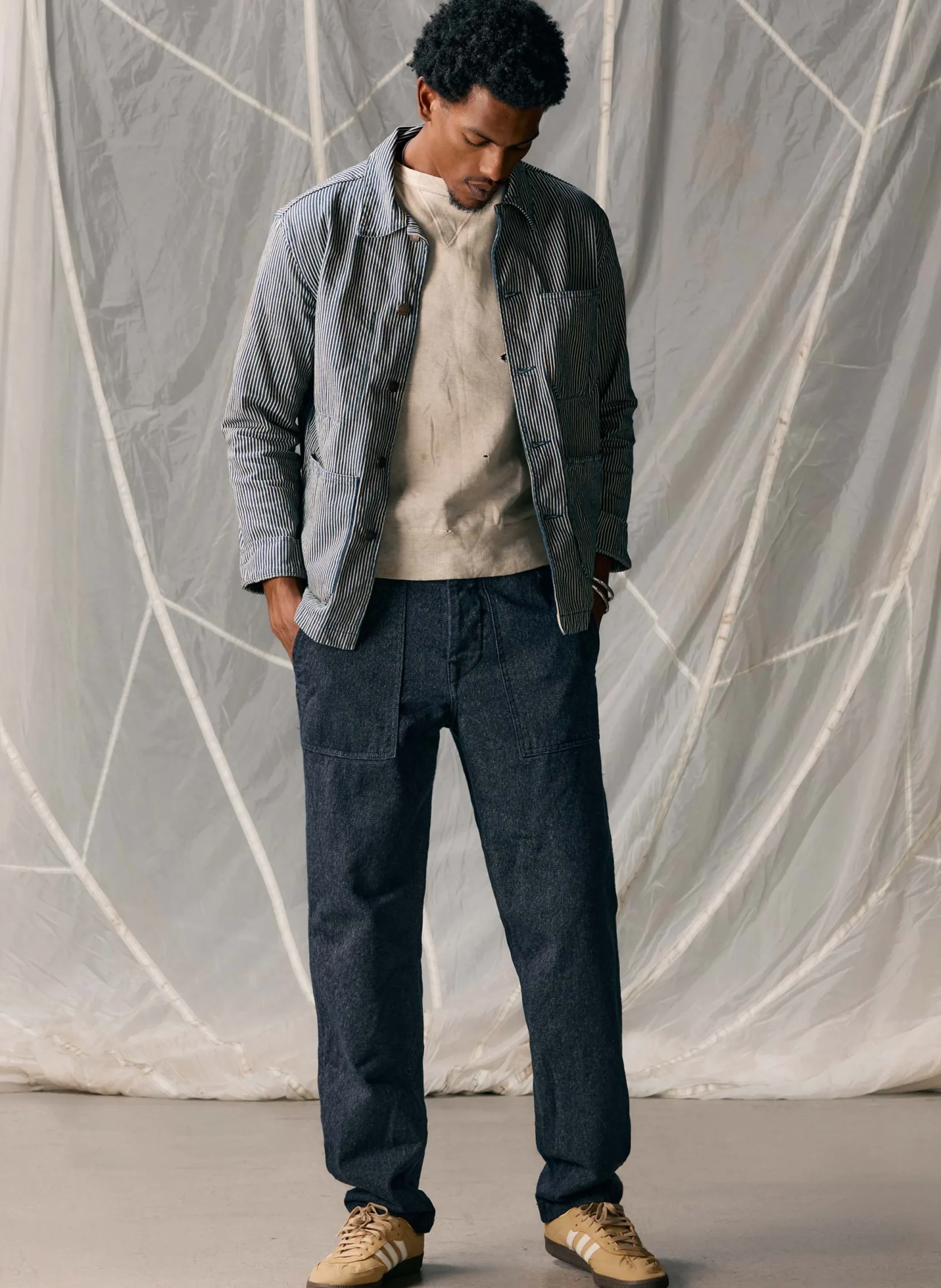 imogene + willie Oliver Military Trouser In Jaspe Twill| Pants & Shorts