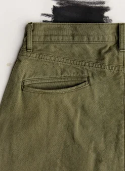 imogene + willie Oscar Washed Olive Canvas| Pants & Shorts