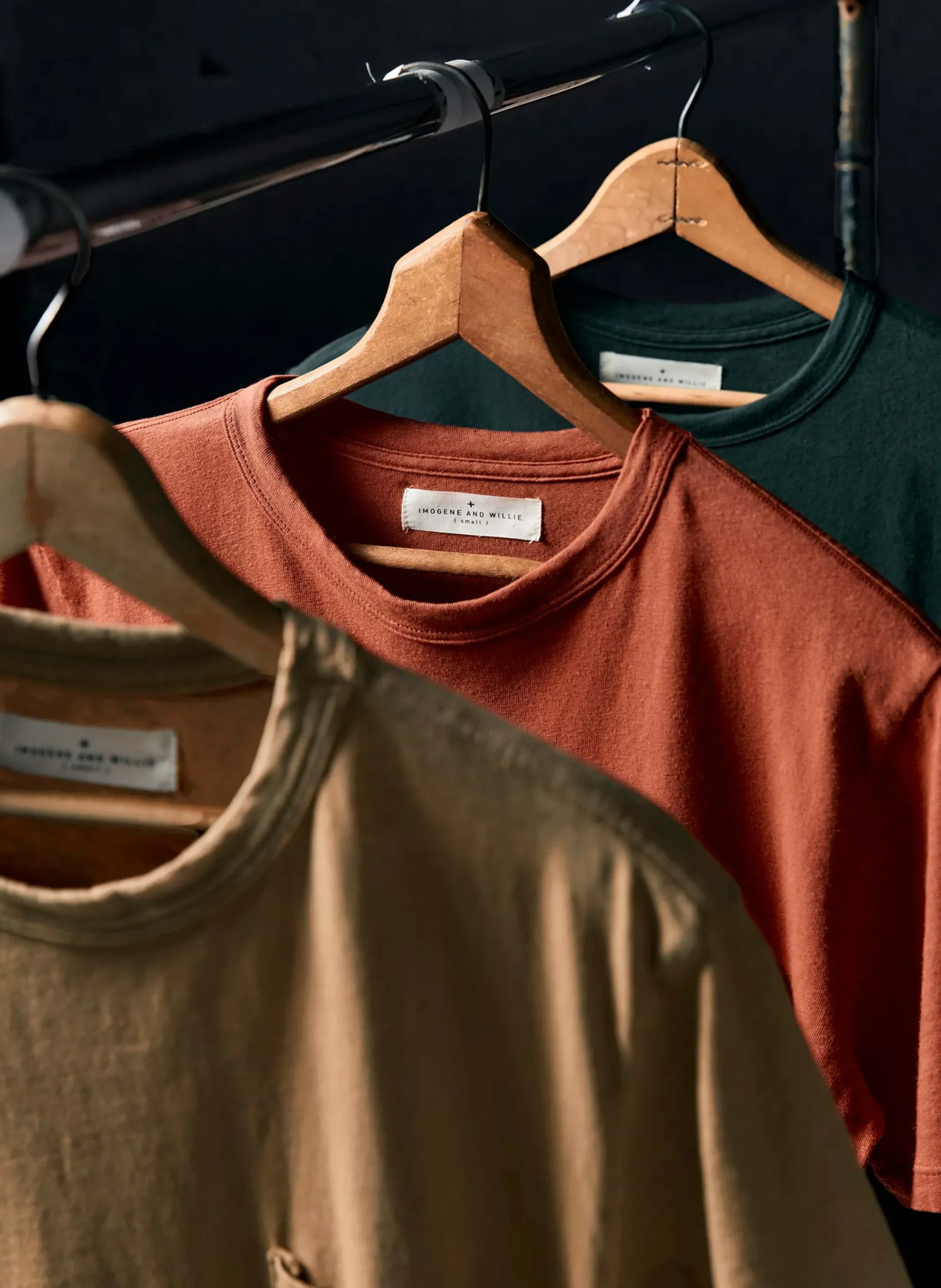 imogene + willie Rust Knit Pocket Tee| T-Shirts