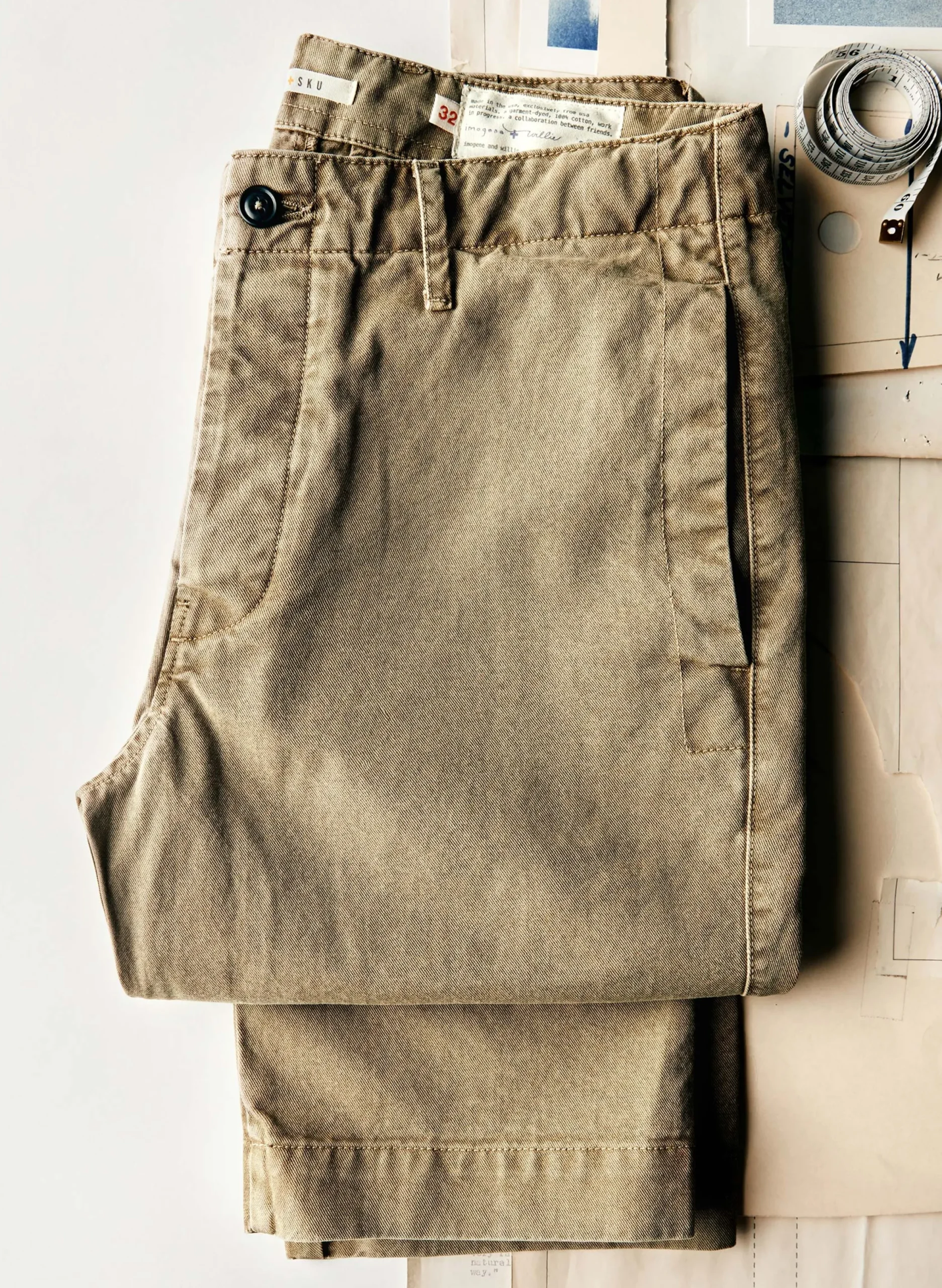 imogene + willie The All American Chino In Field Tan| Pants & Shorts