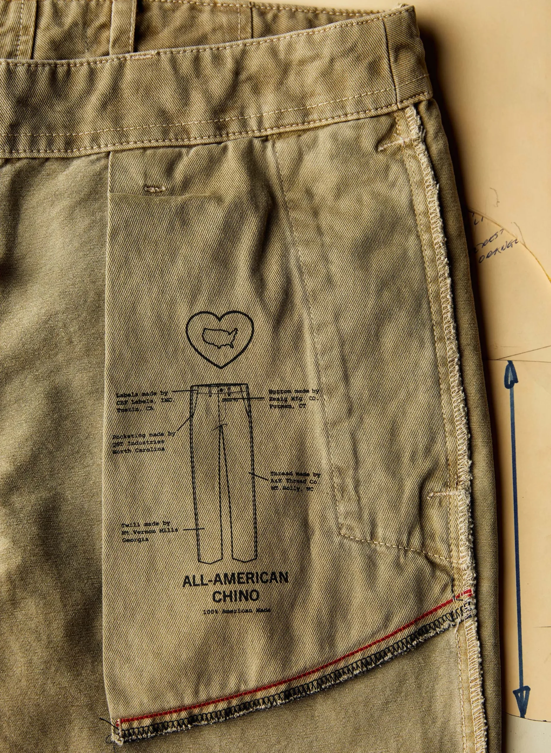 imogene + willie The All American Chino In Field Tan| Pants & Shorts