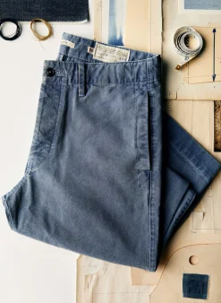 imogene + willie The All American Chino In Faded Blue| Pants & Shorts