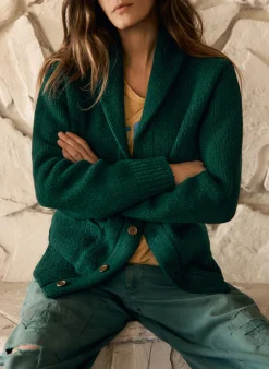 imogene + willie The Beckett Cardigan In Green|Women Knits & Sweaters|Jackets