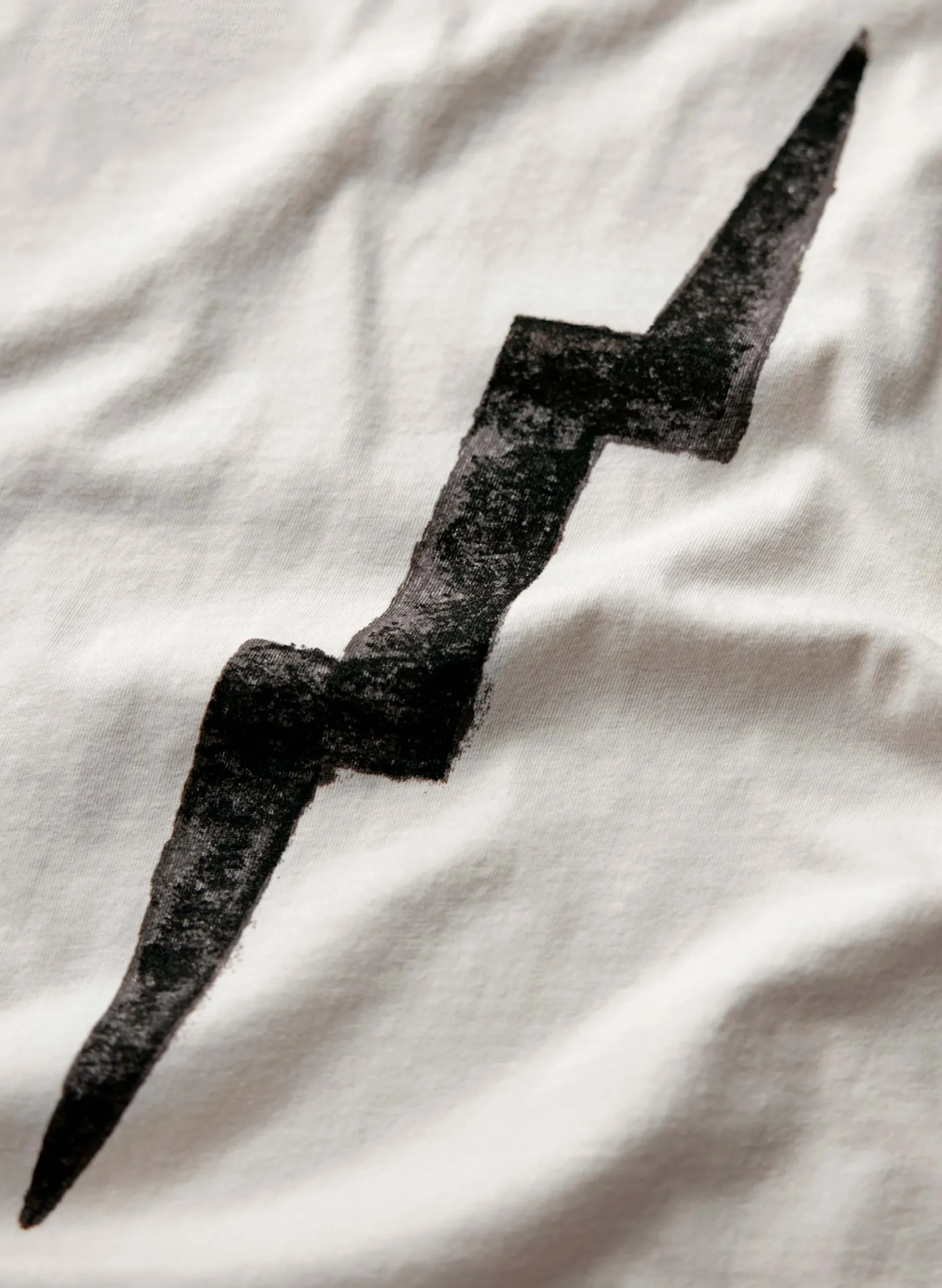imogene + willie The "bolt" Tee In Vintage White|Women Graphic Tees|Graphic Tees