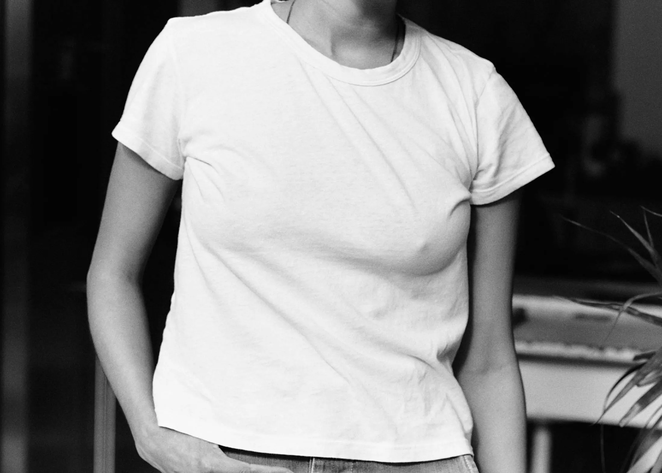 imogene + willie The Drop Tee In Vintage White|Women Tees + Tanks