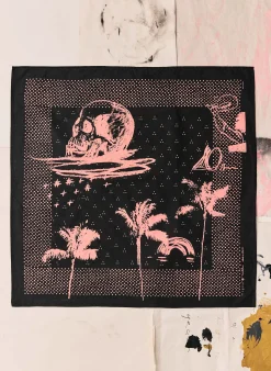 imogene + willie The "endless Road" Bandana In Black|Women Accessories|Accessories