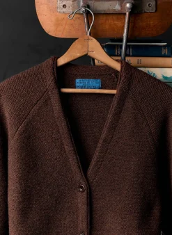 imogene + willie The Evie Knit Cardigan In Forest Brown|Women Knits & Sweaters|Jackets