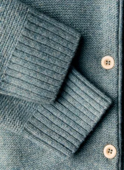 imogene + willie The Evie Knit Cardigan In Powder Blue|Women Knits & Sweaters|Jackets