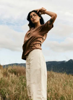 imogene + willie The Flight Pant In White Ripstop|Women Pants & Shorts
