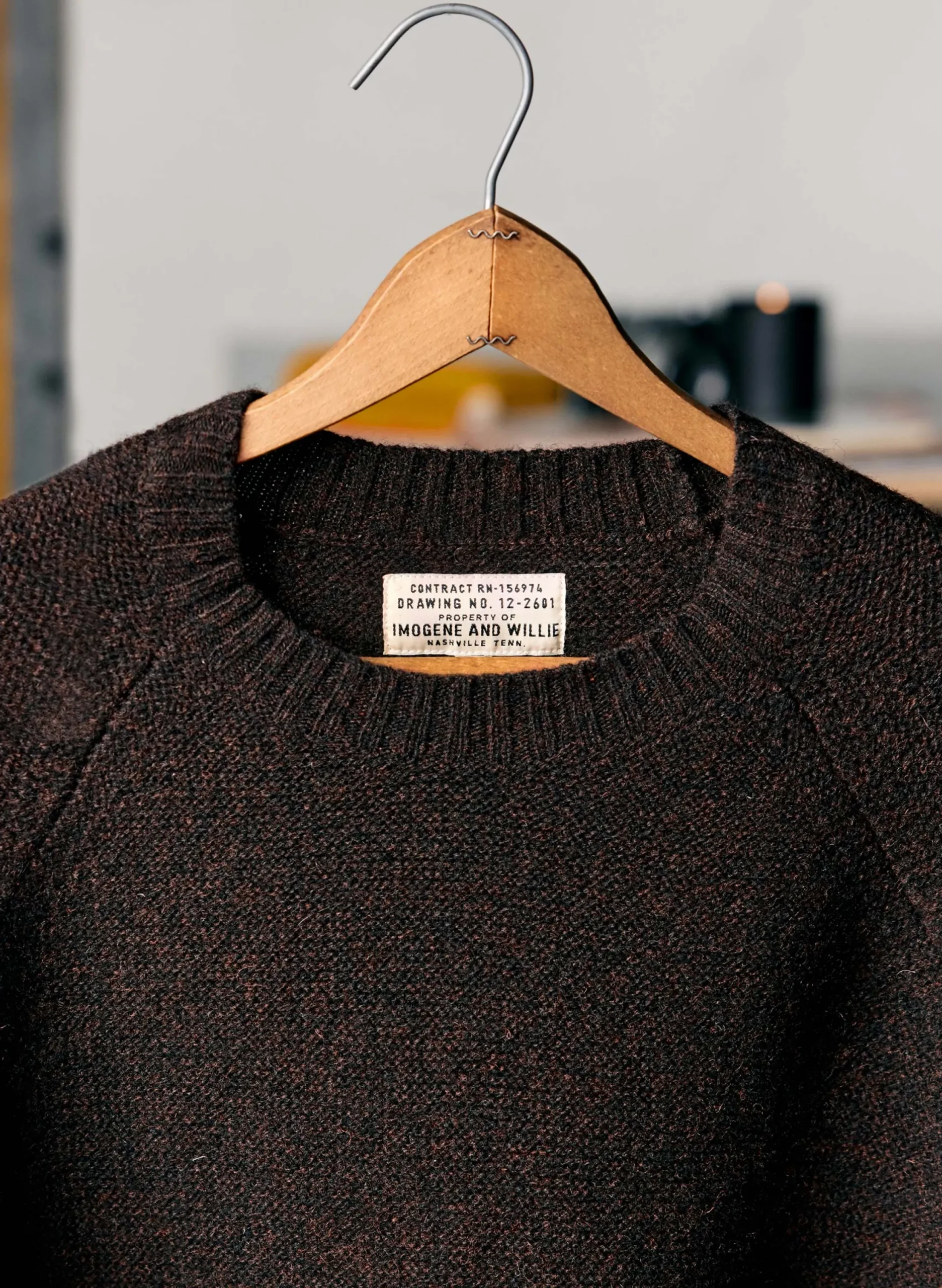 imogene + willie The Galway Wool Sweater In Brown|Women Knits & Sweaters
