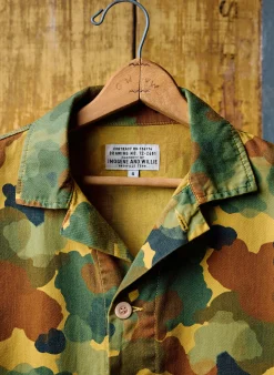 imogene + willie The Goodall Jacket In Painted Camo|Women Jackets