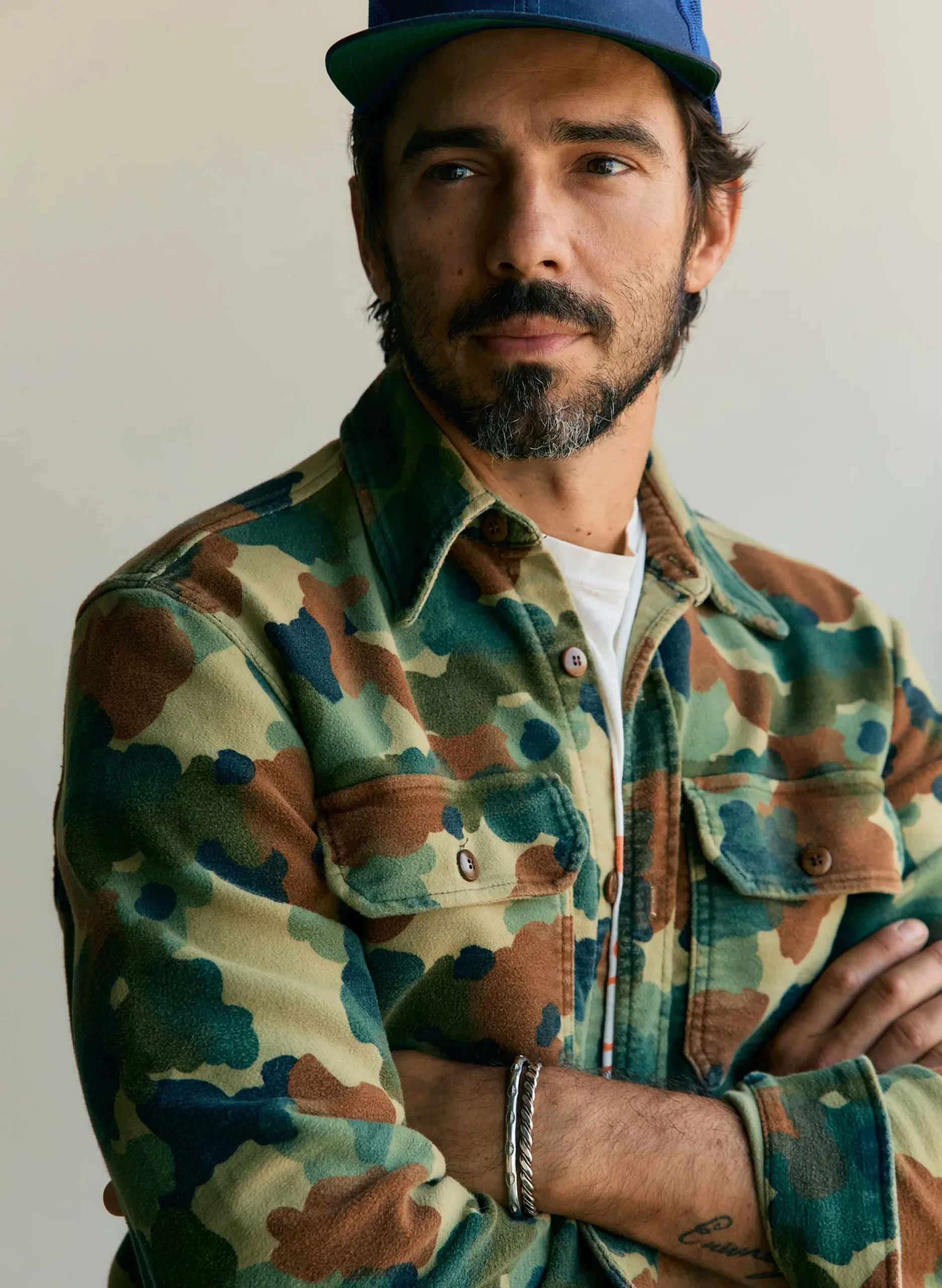 imogene + willie The Griffin Workshirt In Painted Camo| Shirts