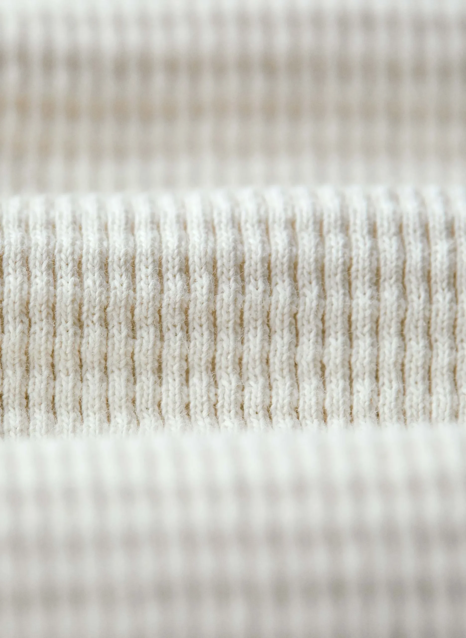imogene + willie The Knit Waffle Henley In Vintage White| Knits & Sweaters