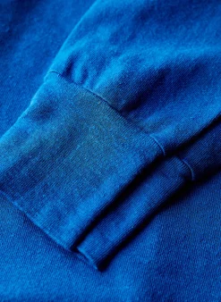 imogene + willie The Long Sleeve Raglan In Klein Blue|Women Tees + Tanks|Knits & Sweaters