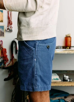 imogene + willie The Mountain Short In French Blue| Pants & Shorts
