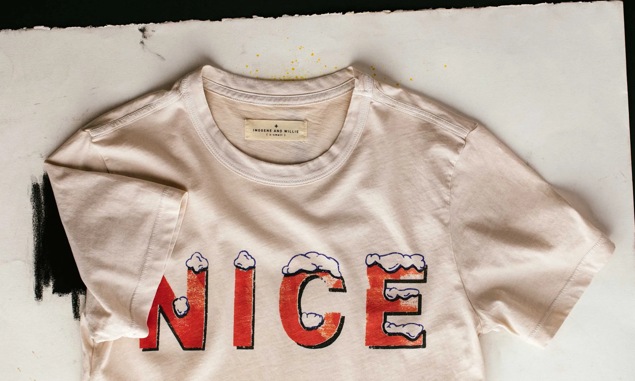 imogene + willie The "nice" Tee|Women Graphic Tees|Graphic Tees