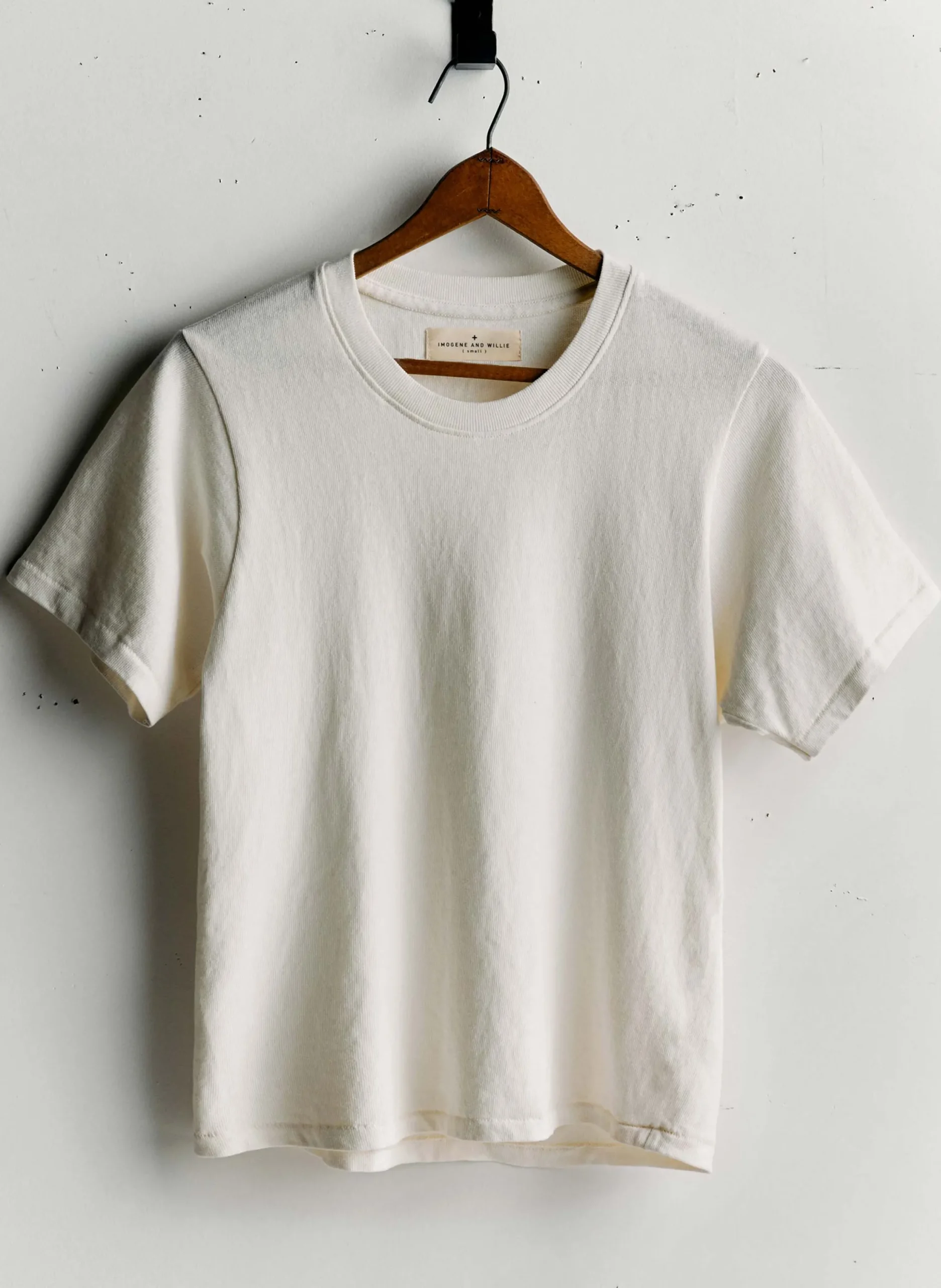 imogene + willie The Novel Knit Tee In White|Women Tees + Tanks