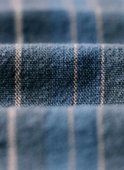 imogene + willie The Serra Camp Shirt In Washed Indigo Stripe| Shirts