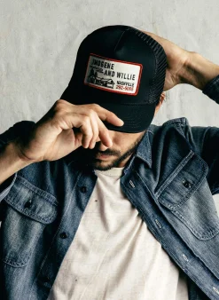 imogene + willie The "service Station" Trucker In Black|Women Accessories|Accessories