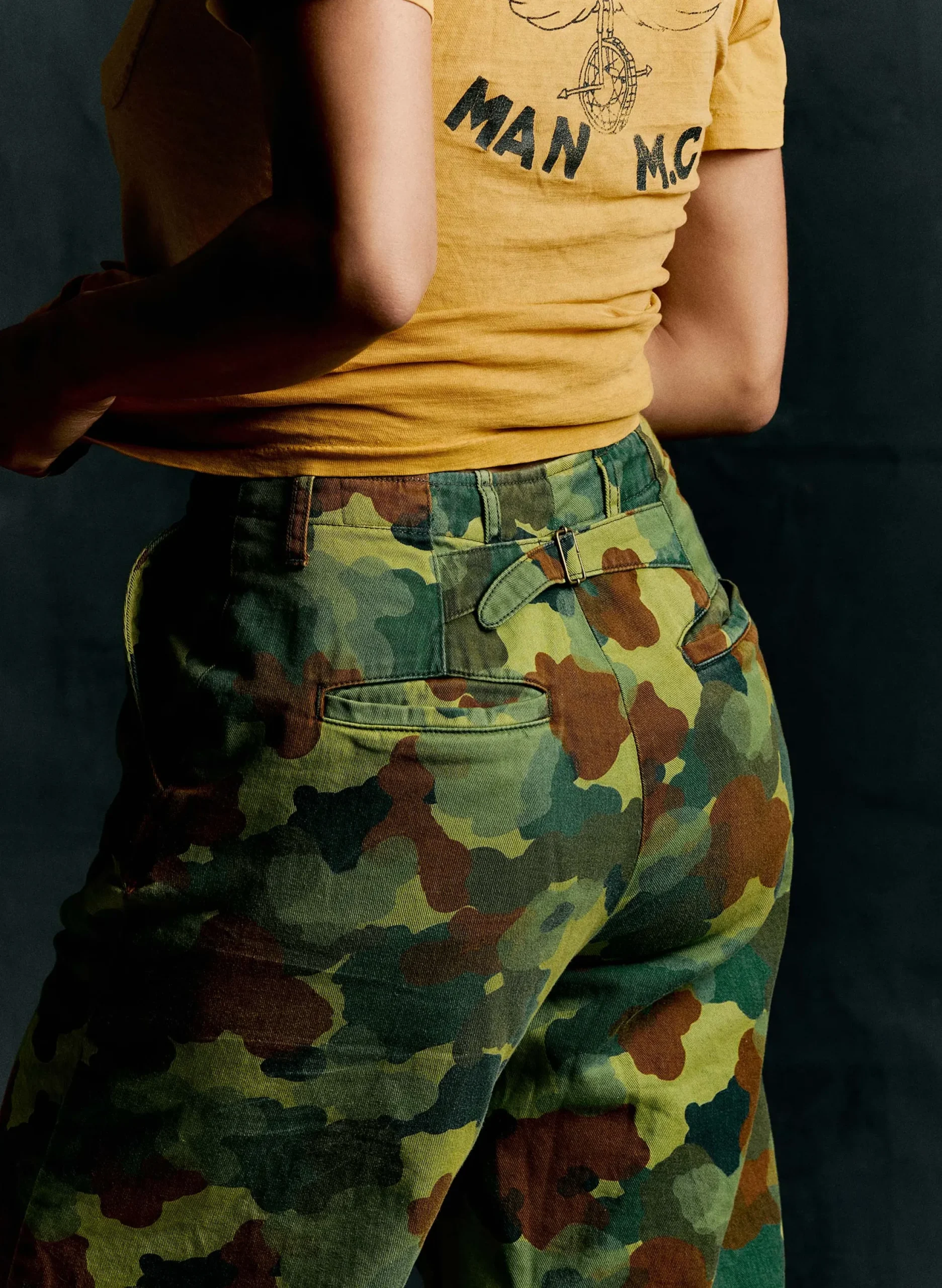 imogene + willie The Sonora Painted Camo Trouser|Women Pants & Shorts